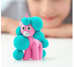 Hey Clay Modeling Clay Unicorn Set 3 Pieces