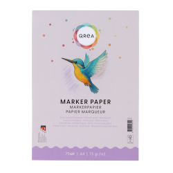 Bloc marqueur Qrea A4 75g 75 feuilles