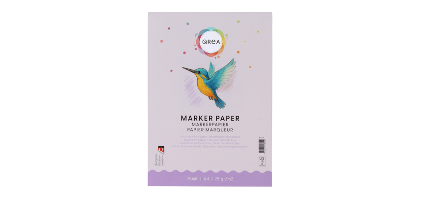 Markerblok Qrea A4 75gram 75vel