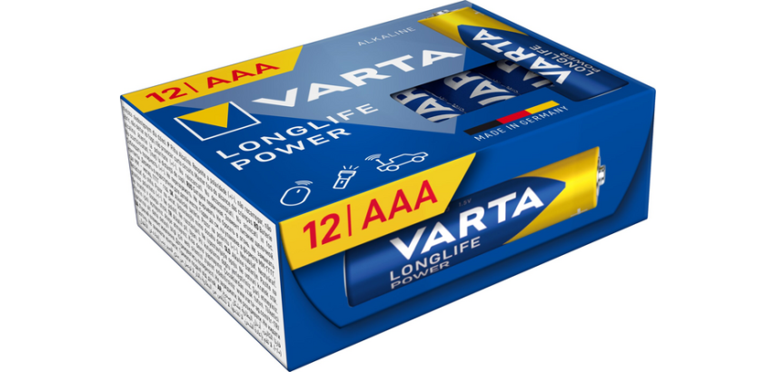Pile VARTA Longlife Power 12x AAA