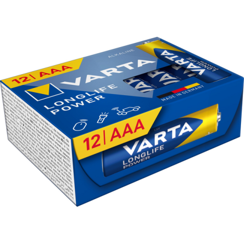 Pile Varta Longlife Power 12x AAA