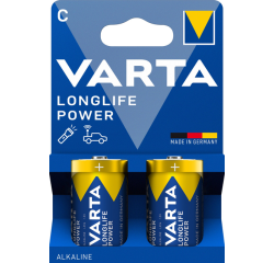 Pile Varta Longlife Power 2x C
