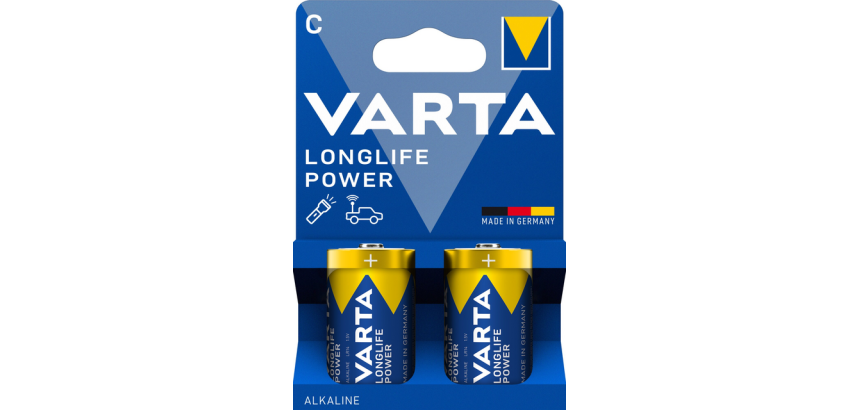 Pile VARTA Longlife Power 2x C