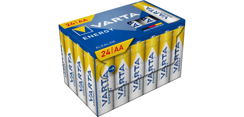 VARTA Energy Batterie 24x AA