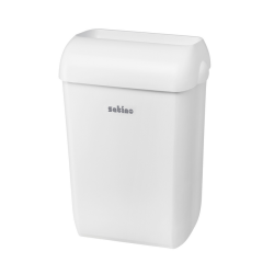 Poubelle Satino ouverte 43 litres blanc 332570