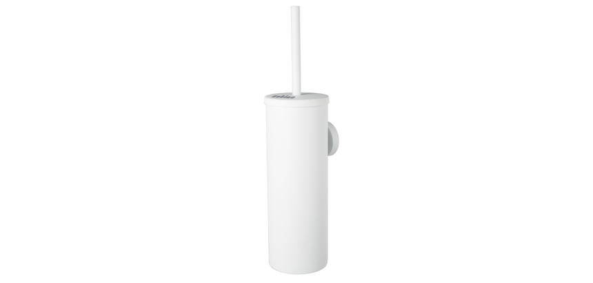 Toiletborstelset Satino metaal wit 332140