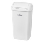 Poubelle hygiène féminine Satino 23 litres blanc 332590