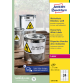 Etiquette Avery Zweckform L4773-100 63,5x33,9mm 2400 étiquettes