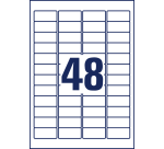 Etiket Avery L7873-20 45.7x21.2mm 960 stuks