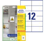 Avery Label L7875-20 105x48mm 240 labels