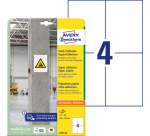 Etiket Avery Zweckform L7876-20 105x148mm 80 etiketten