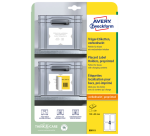 Positioneeretiket Avery 8001 120x80mm bedrukt 20 stuks