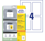 Avery 8001 Positioning Label 120x80mm Printed 20 Labels