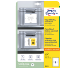 Positioneeretiket Avery 8002 160x120mm bedrukt 10 stuks