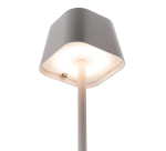 Lampe de table Securit Georgina LED rechargeable dimmable blanc