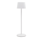 Lampe de table Securit Georgina LED rechargeable dimmable blanc
