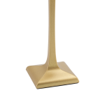 Lampe de table Securit Roma LED rechargeable dimmable noir-or