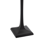 Lampe de table Securit Milano LED rechargeable dimmable taupe-noir