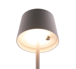 Lampe de table Securit MonteCarlo LED rechargeable dimmable blanc