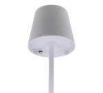 Lampe de table Securit Feline LED rechargeable dimmable blanc