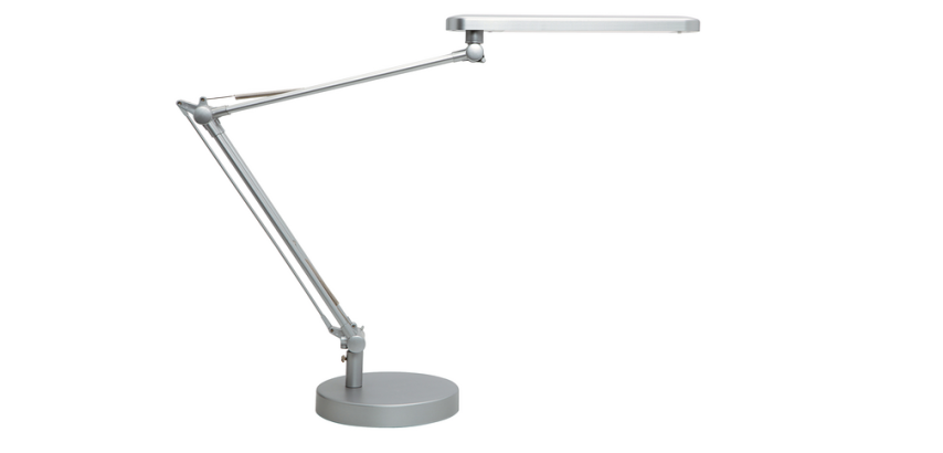 Lampe de bureau Unilux MAMBOLED 2.0 LED gris