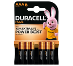 Duracell Plus PowerBoost Battery 6x AAA