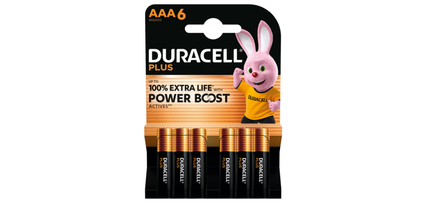 Duracell Plus PowerBoost Battery 6x AAA