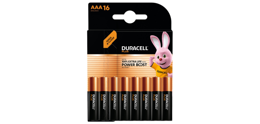 Pile Duracell Plus PowerBoost 16x AAA
