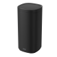 Poubelle Desq Touch 30 litres acier inoxydable noir