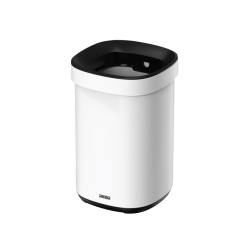 Poubelle Desq ouverte 20 litres métal blanc