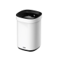 Poubelle Desq ouverte 20 litres métal blanc