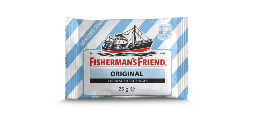 Pastille pour la gorge Fisherman's Friend original extra fort sachet 25g