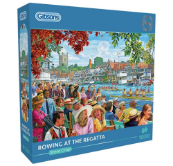 Puzzel Gibsons Rowing at the Regatta 1000 stukjes