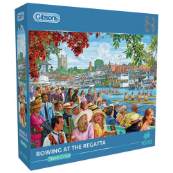 Puzzel Gibsons Rowing at the Regatta 1000 stukjes