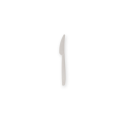 Couteau IEZZY réutilisable PP 185mm blanc 50 pièces