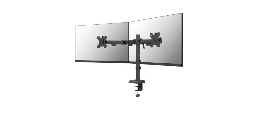 Neomounts DS60-600BL2 Support d'écran à fixer 10-32" - Quick-fix - arrêt 180°