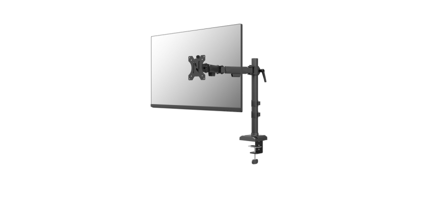 Neomounts DS60-600BL1 Support d'écran à fixer 10-32" - Quick-fix - arrêt 180°