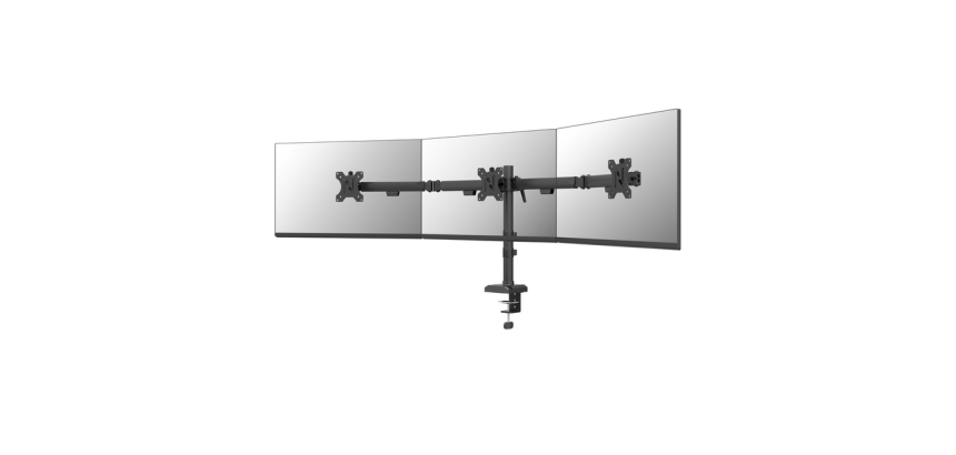 Neomounts DS60-600BL3 Bildschirmhalterung zur Befestigung 10-27" - Quickfix - 180° Stopp