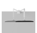 Neomounts DS70-250WH1 Monitor Mount to Attach 17-35" - Gas Spring - Topfix - 180° Stop