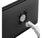 Neomounts DS70-250WH1 Monitor Mount to Attach 17-35" - Gas Spring - Topfix - 180° Stop