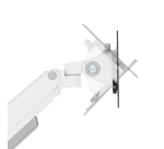 Neomounts DS70-250WH1 Monitor Mount to Attach 17-35" - Gas Spring - Topfix - 180° Stop