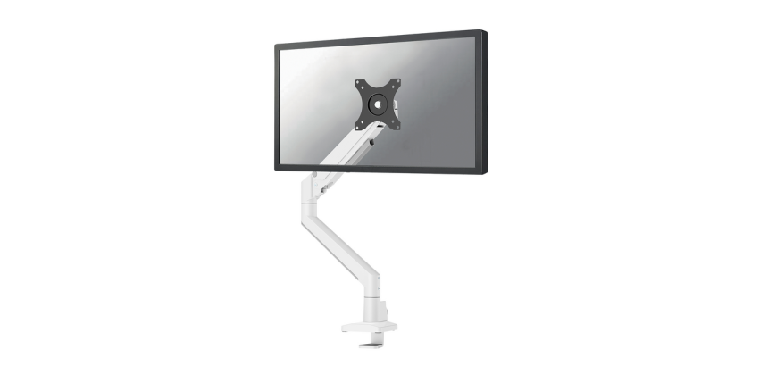 Neomounts DS70-250WH1 Monitor Mount to Attach 17-35" - Gas Spring - Topfix - 180° Stop