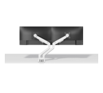 Neomounts DS70-250WH2 Monitor Mount for 17-32" - Gas Spring - Topfix - 180° Stop