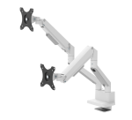 Neomounts DS70-250WH2 Monitor Mount for 17-32" - Gas Spring - Topfix - 180° Stop