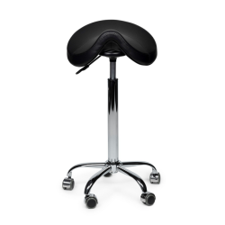 Siège amazone Office Premium haut roulette dure noir