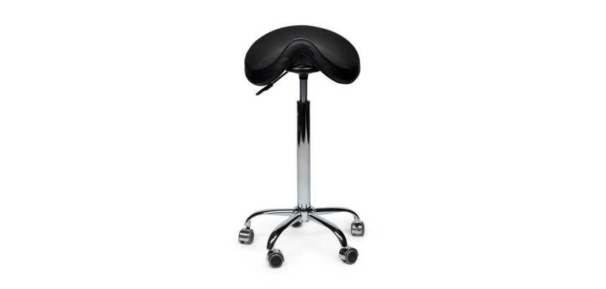 Siège amazone Office Premium haut roulette dure noir