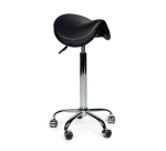 Siège amazone Office Premium haut roulette dure noir