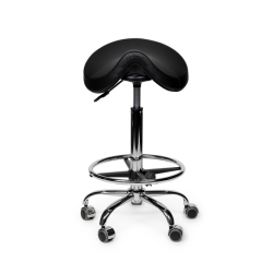 Amazon Premium Office Chair standard with hard caster footrest black