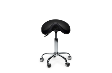 Siège amazone Office Premium bas roulette dure noir