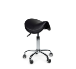 Siège amazone Office Premium bas roulette dure noir